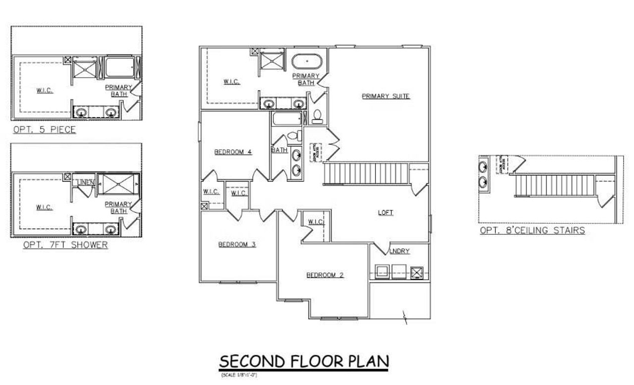 2D floor plan layout of this home in Conner Springs, Social Circle, GA (Image 2).
