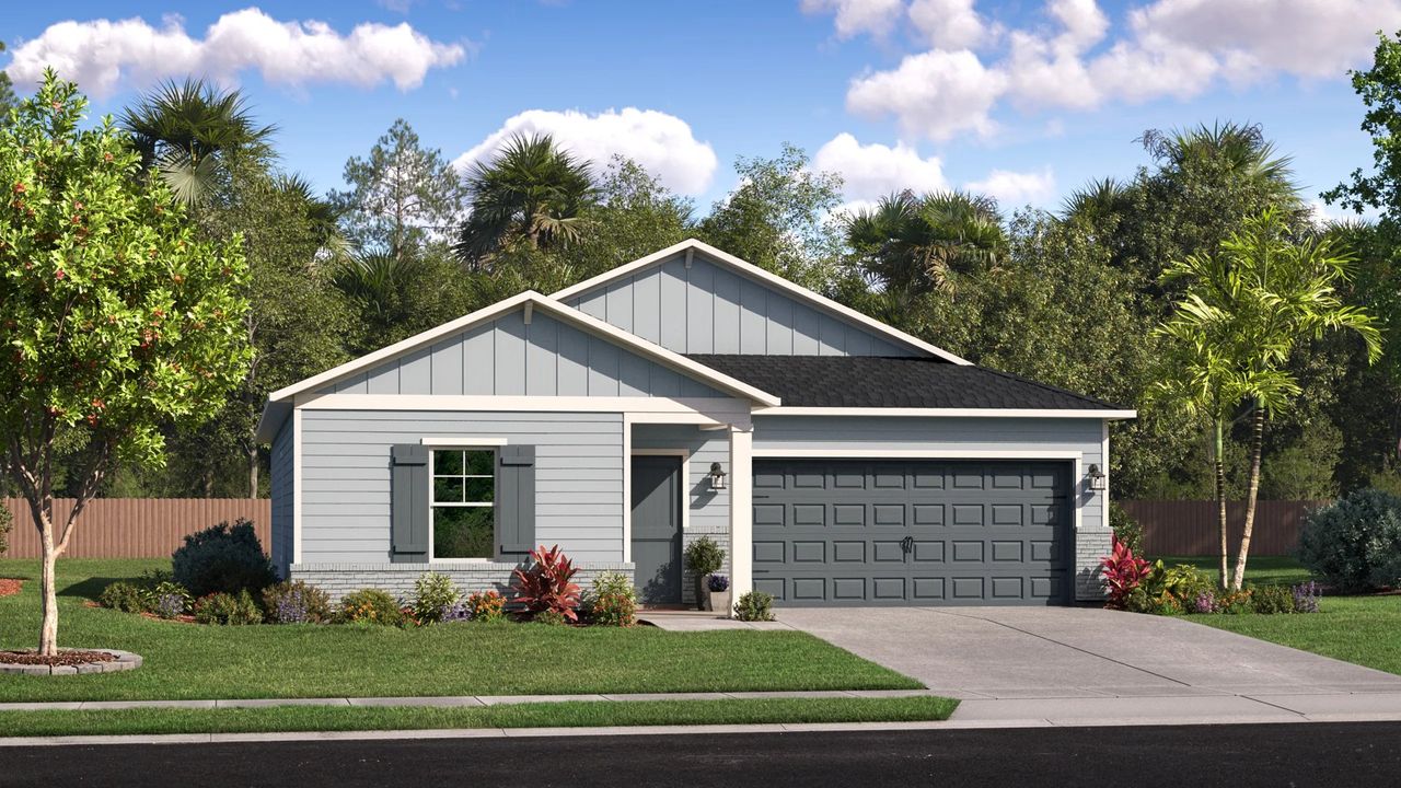 Home exterior render