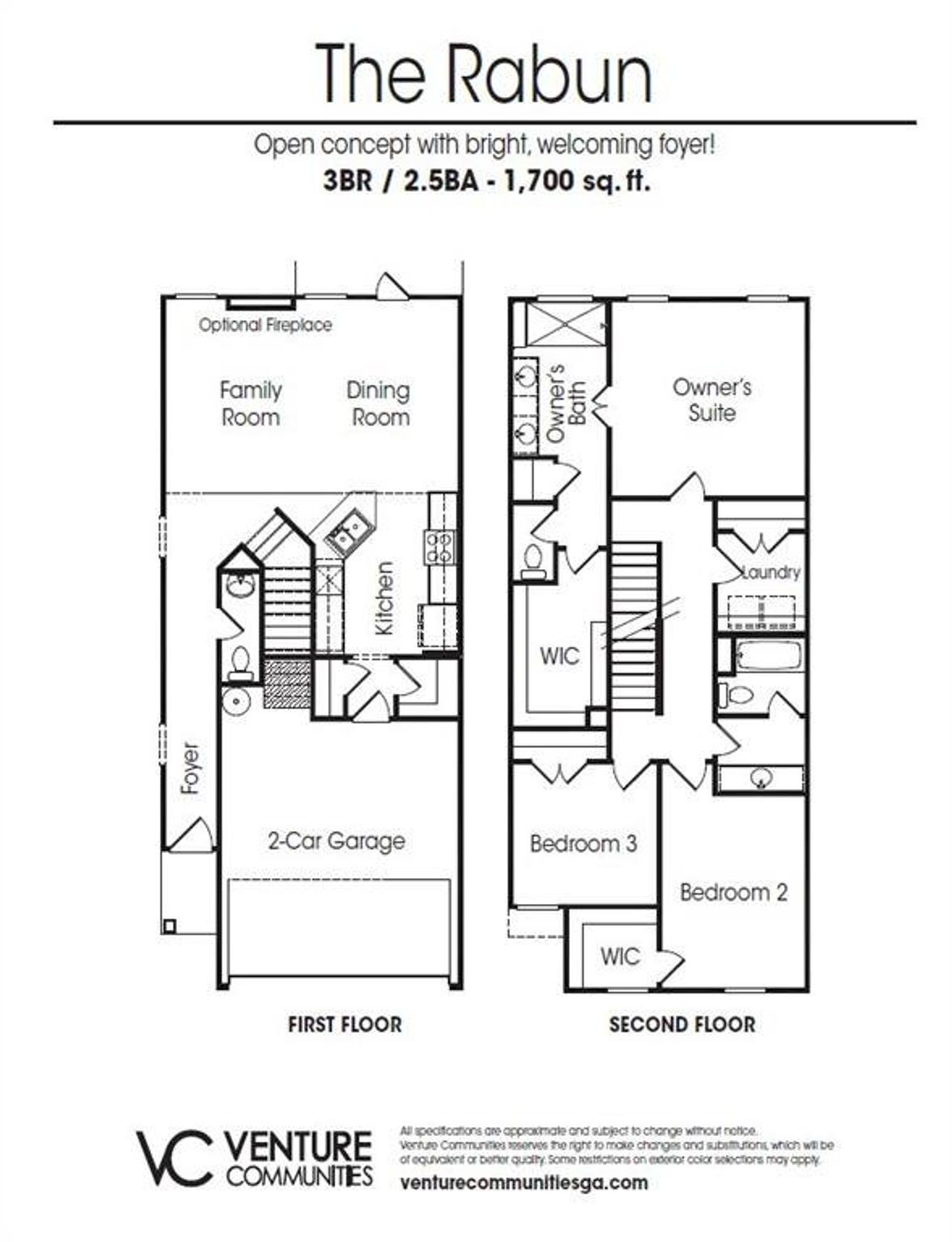 2D floor plan layout of this home in , Decatur, GA (Image 2).