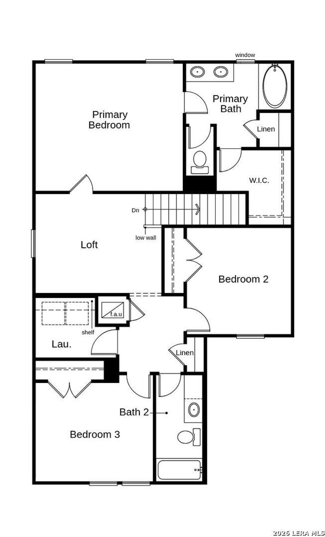 2D floor plan layout of this home in Casa Verde Ridge, San Antonio, TX (Image 2).