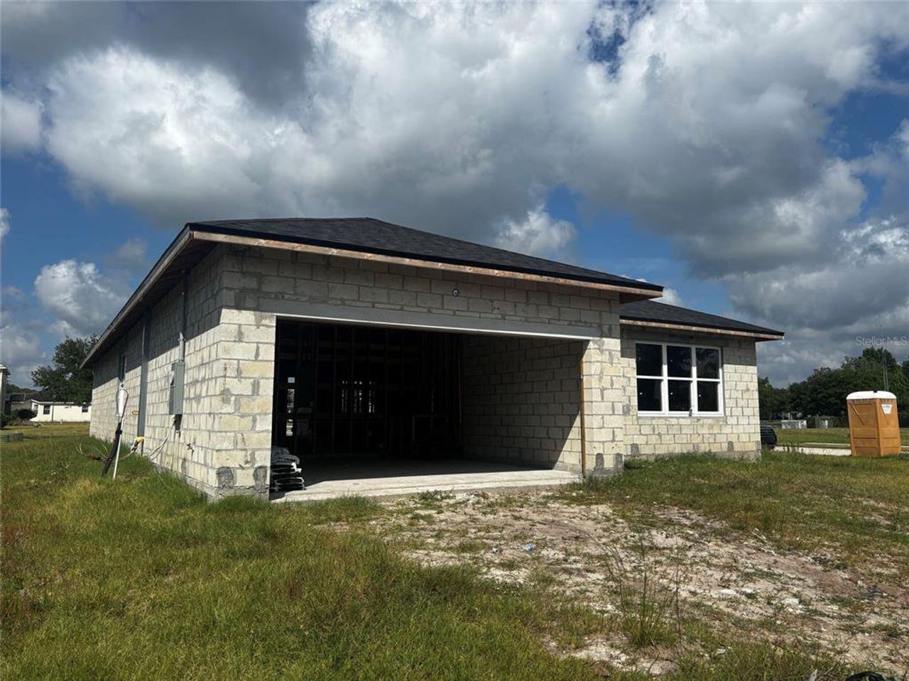 In-progress construction of a new home in , Kissimmee, FL (Image 2).