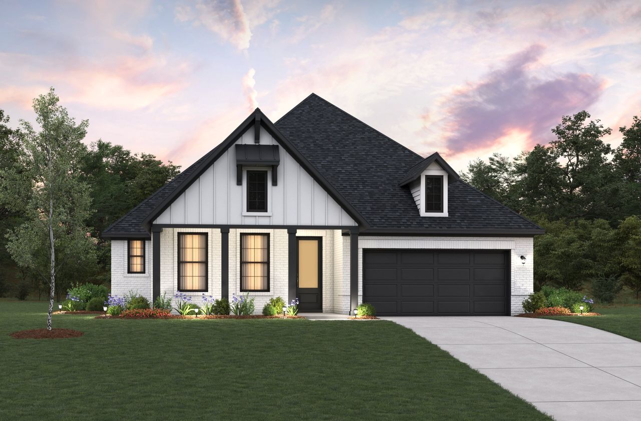 Representative exterior photo of a completed home built from the Langston by Beazer Homes in Legacy, League City, TX (Image 2).