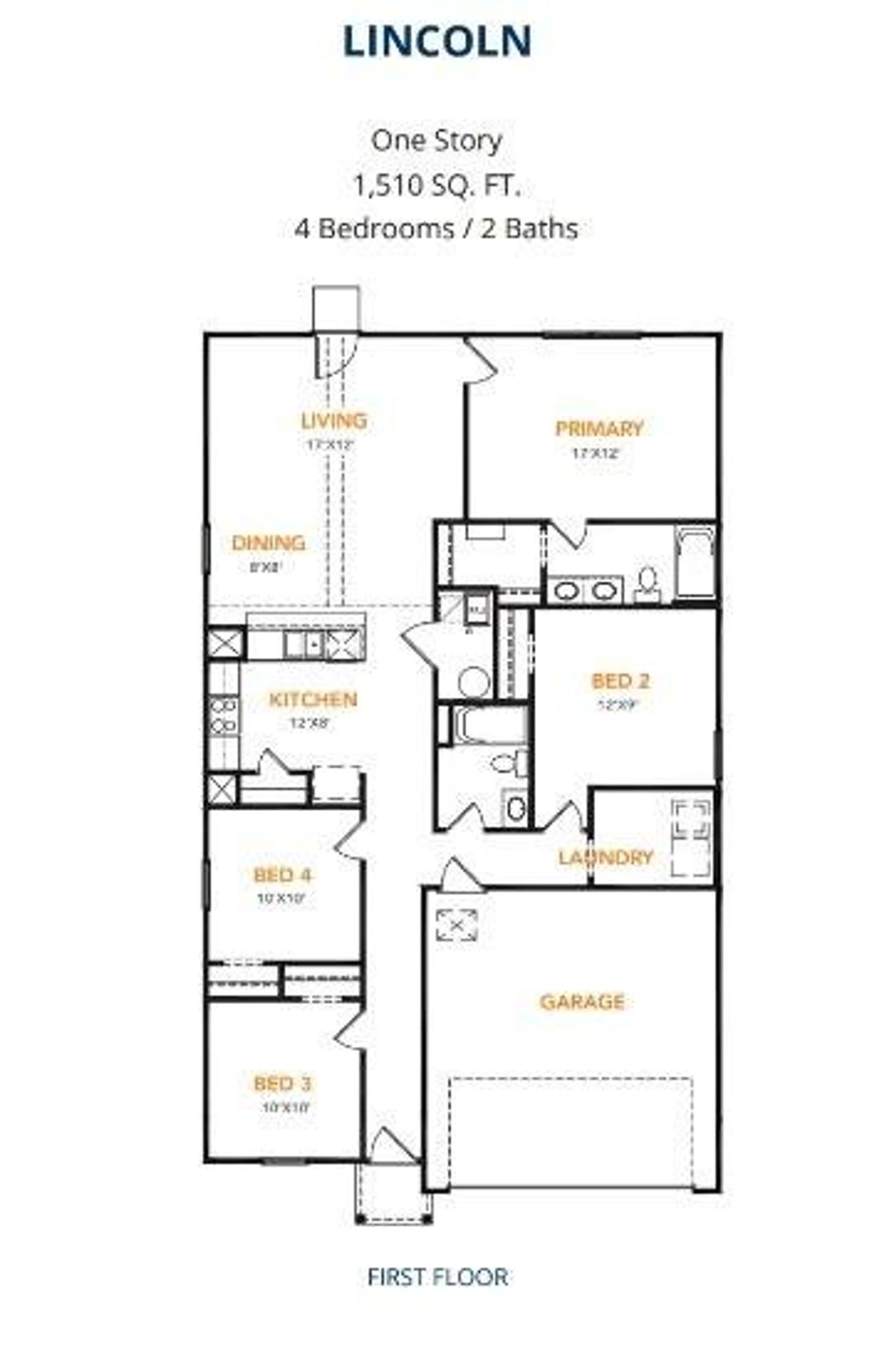 Lincoln Floor Plan