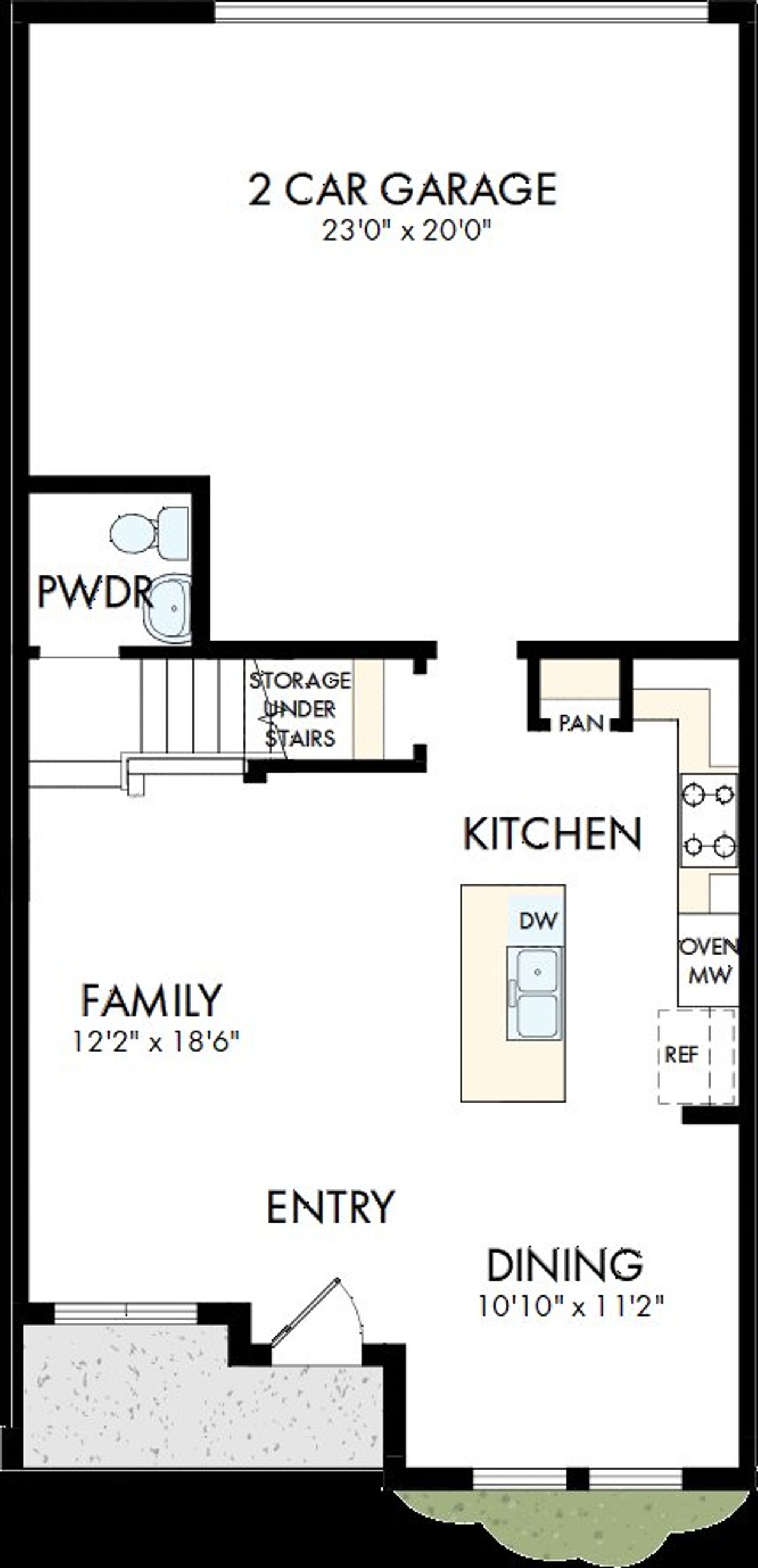 2D floor plan layout of this home in Emerald Landing at Waterside at Lakewood Ranch – Towns, Sarasota, FL (Image 2). 2D floor plan layout of this home in Emerald Landing at Waterside at Lakewood Ranch – Towns, Sarasota, FL (Image 2).