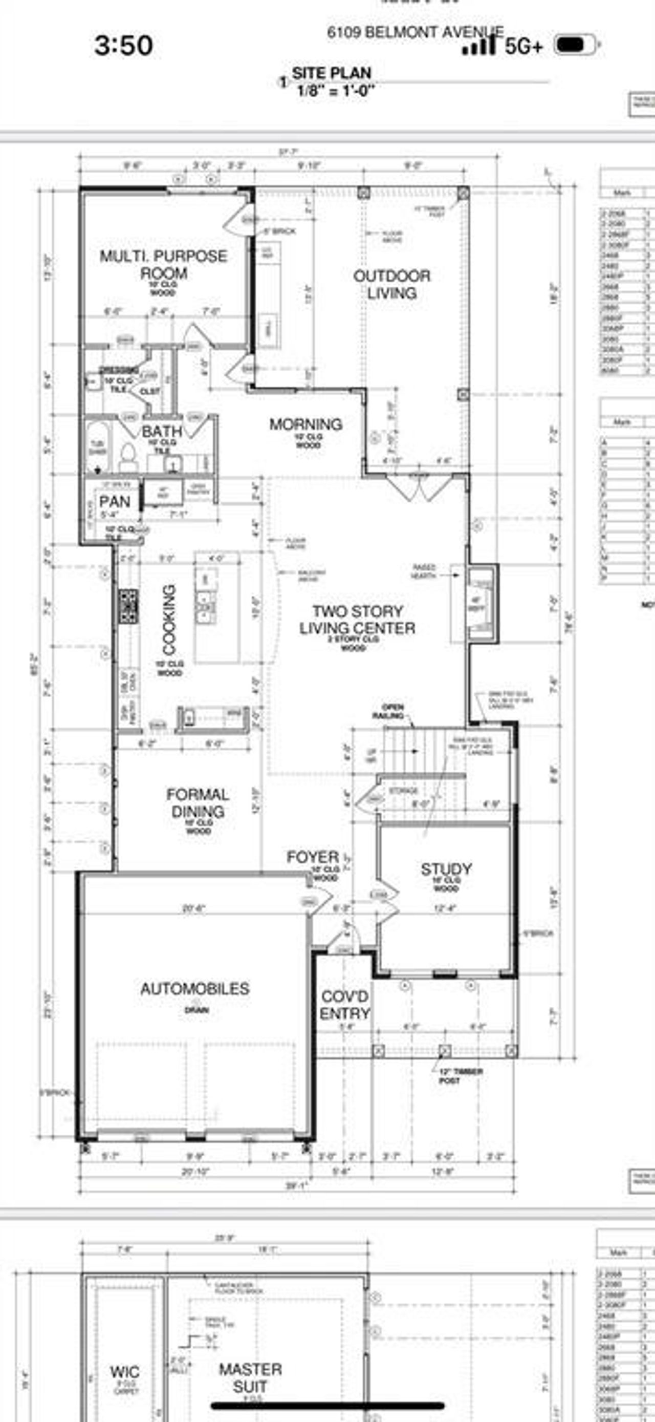 2D floor plan layout of this home in , Dallas, TX (Image 2).