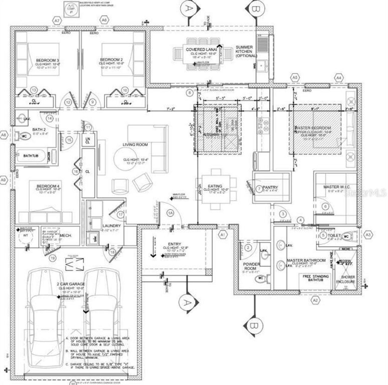 2D floor plan layout of this home in , Port Charlotte, FL (Image 2).