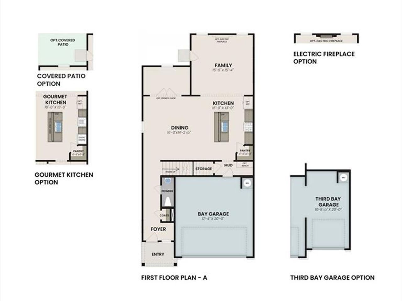 2D floor plan layout of this home in Cedar Farms, Winder, GA (Image 2).
