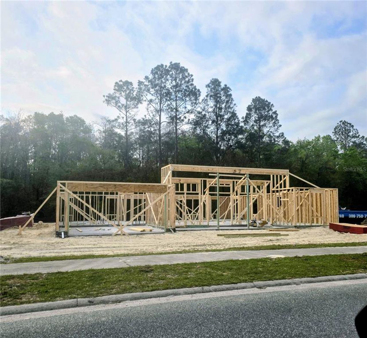 In-progress construction of a new home in , Lake City, FL (Image 2). In-progress construction of a new home in , Lake City, FL (Image 2).