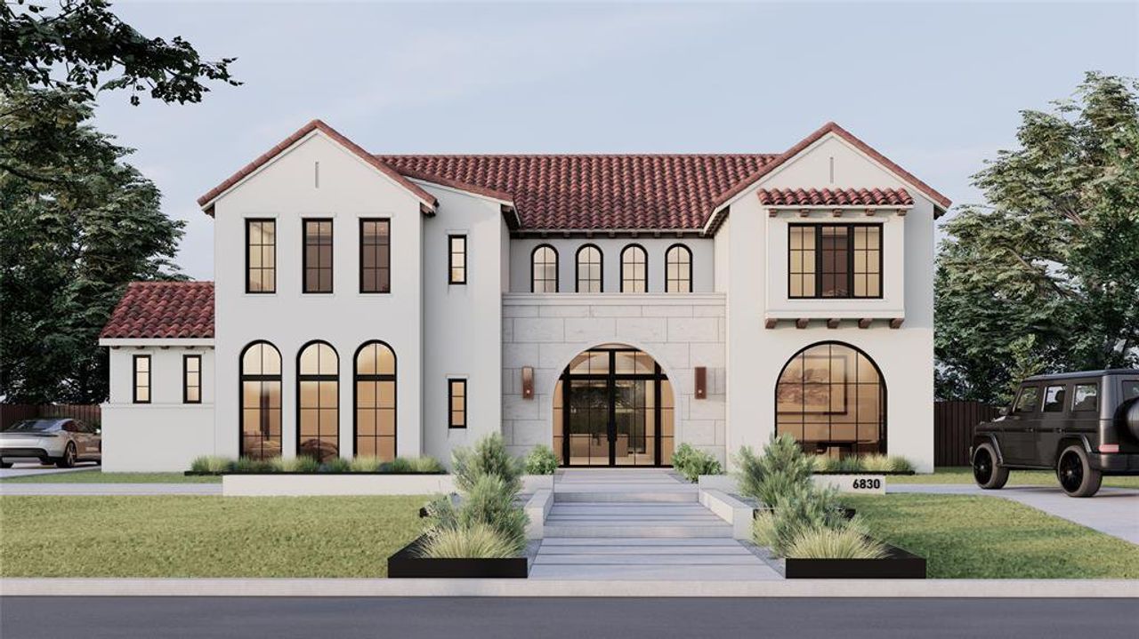 Front exterior of a new home in , Dallas, TX, highlighting curb appeal (Image 2).