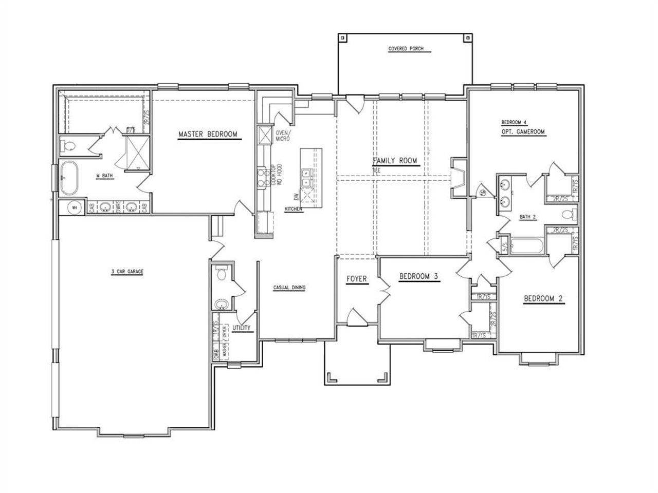 View of home floor plan