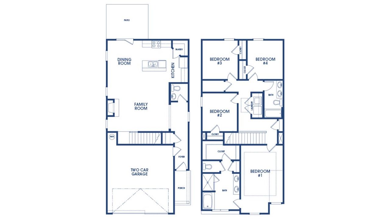 2D floor plan layout of this home in Echo Glen, Stockbridge, GA (Image 2). 2D floor plan layout of this home in Echo Glen, Stockbridge, GA (Image 2).