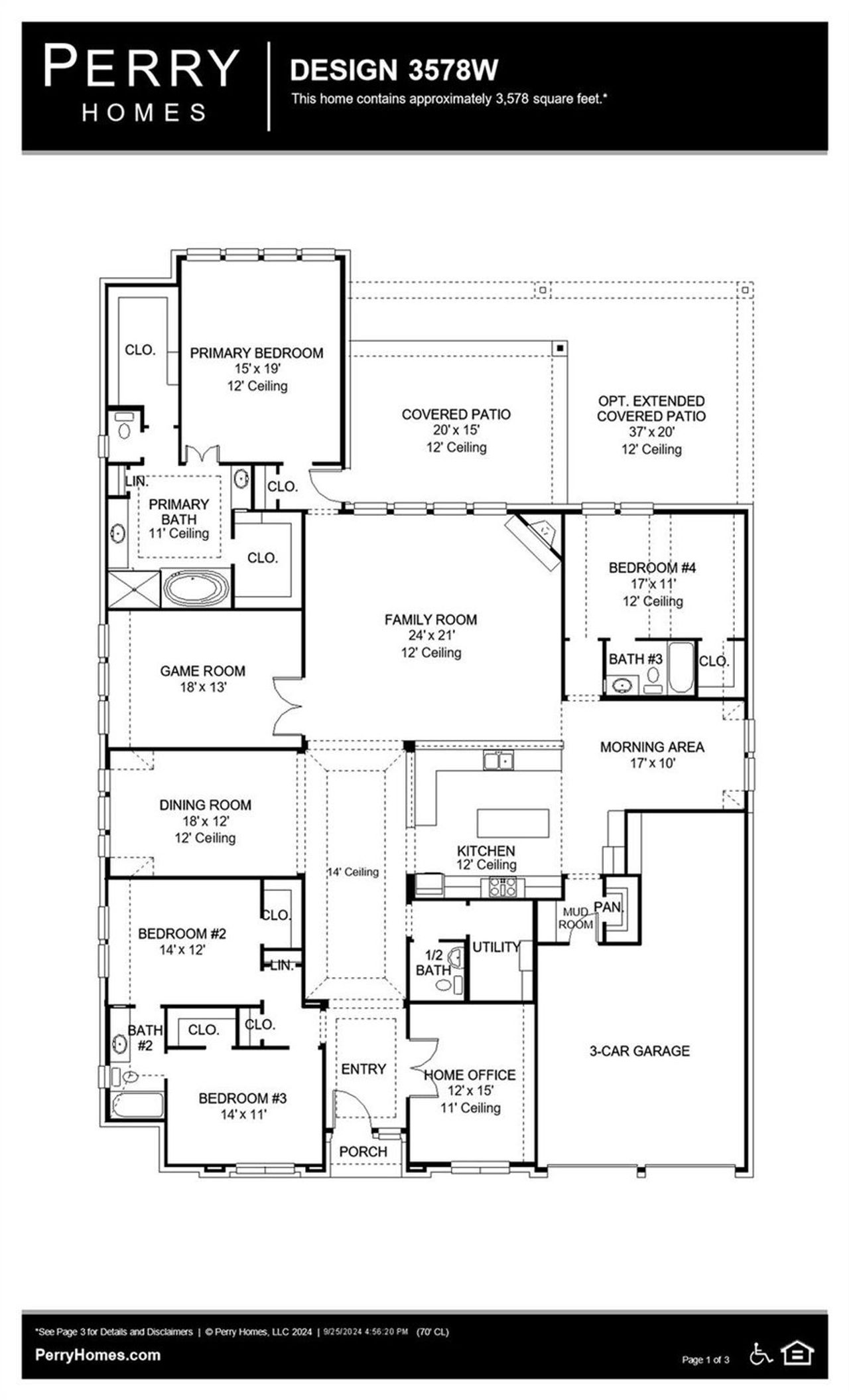 2D floor plan layout of this home in Valencia 70', Manvel, TX (Image 2). 2D floor plan layout of this home in Valencia 70', Manvel, TX (Image 2).