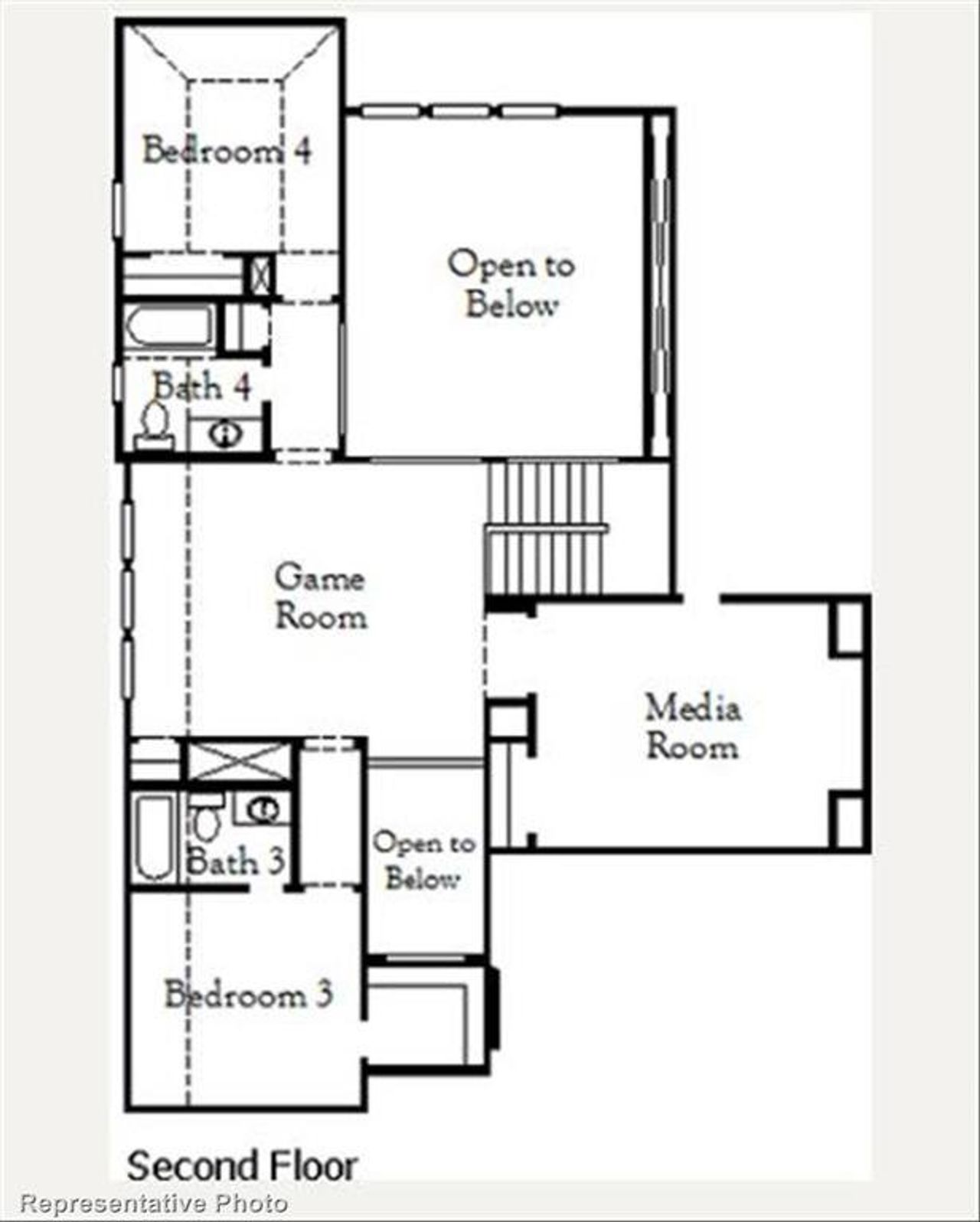 Chappell Hill II Second Floor Plan Chappell Hill II Second Floor Plan