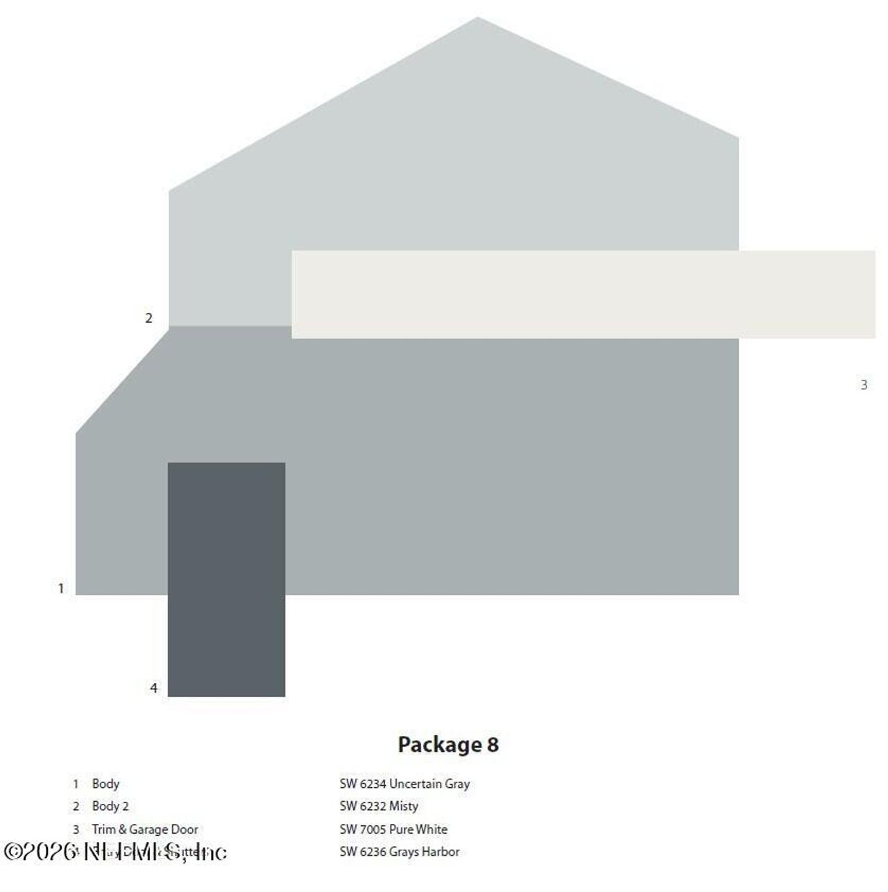 Sample of building materials used in homes in , Jacksonville (Image 2).