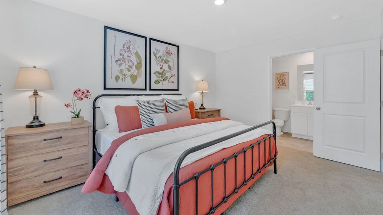 Furnished interior view inside a new home in Warren's Way Townhomes, Jonesborough (Image 2). Furnished interior view inside a new home in Warren's Way Townhomes, Jonesborough (Image 2).
