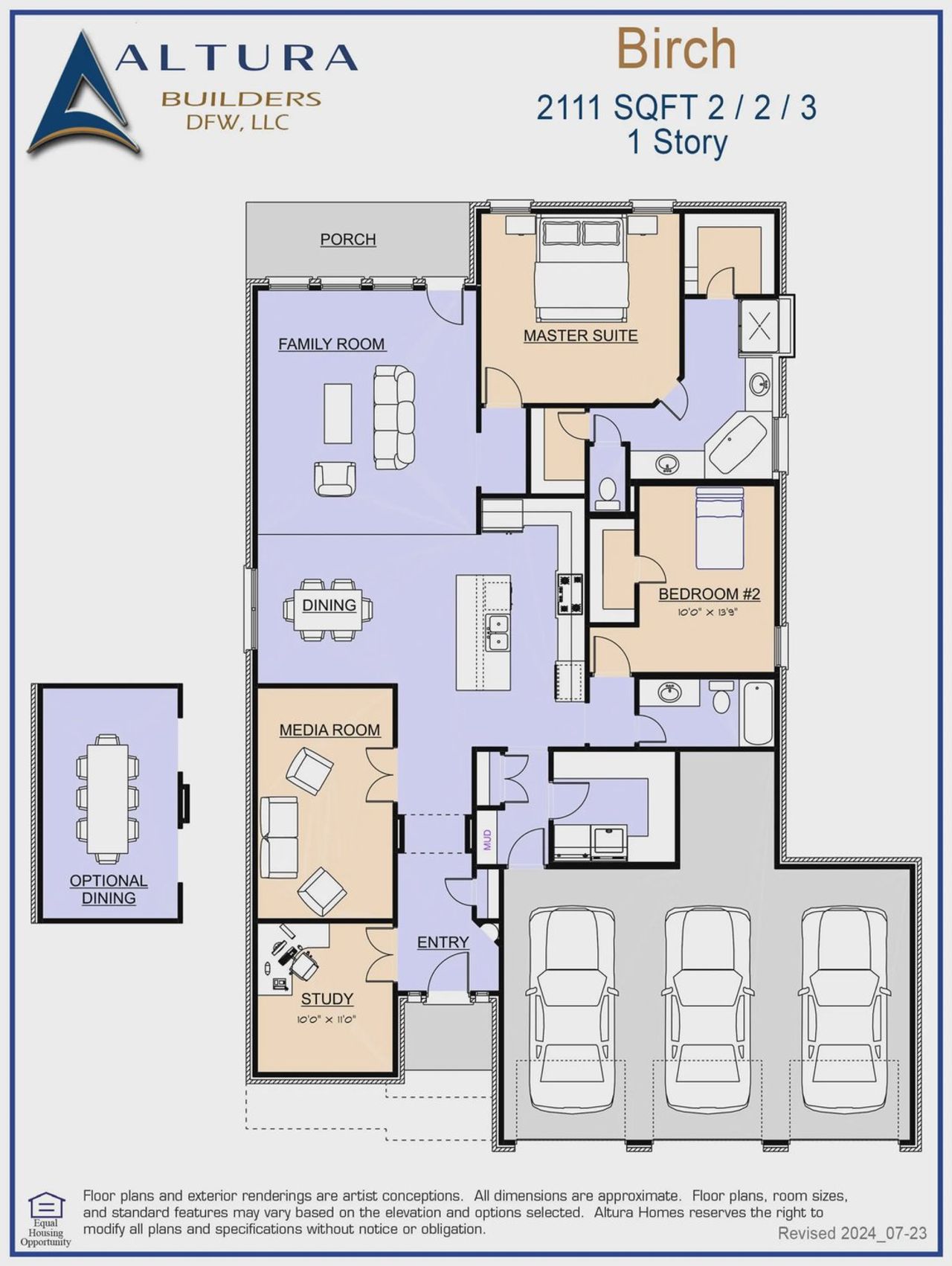 2D floor plan layout for the Birch by Altura Homes in Heath Golf and Yacht, Heath, TX (Image 2). 2D floor plan layout for the Birch by Altura Homes in Heath Golf and Yacht, Heath, TX (Image 2).