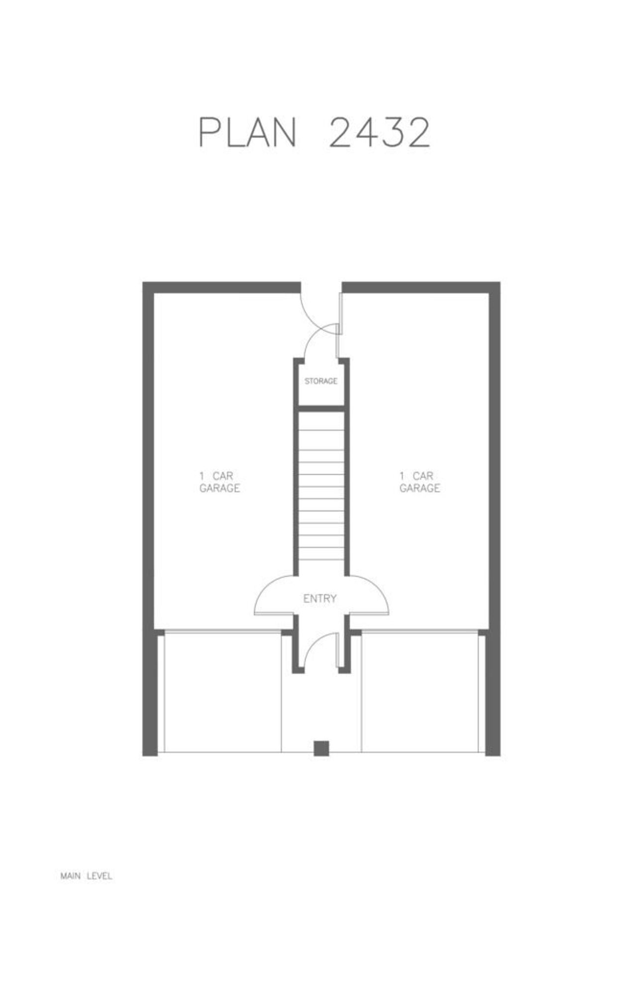 2D floor plan layout for the Spring by Ascend Communities in Echo Park, Phoenix, AZ (Image 2).