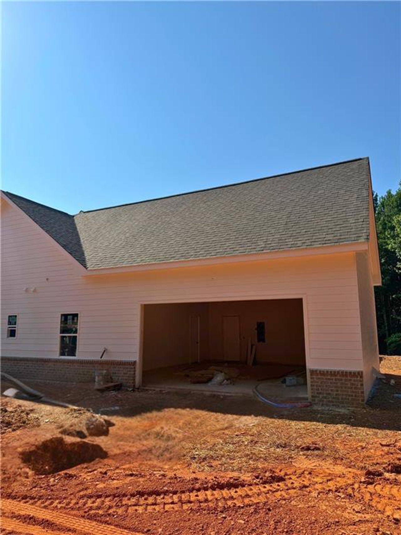 In-progress construction of a new home in , Covington, GA (Image 2).