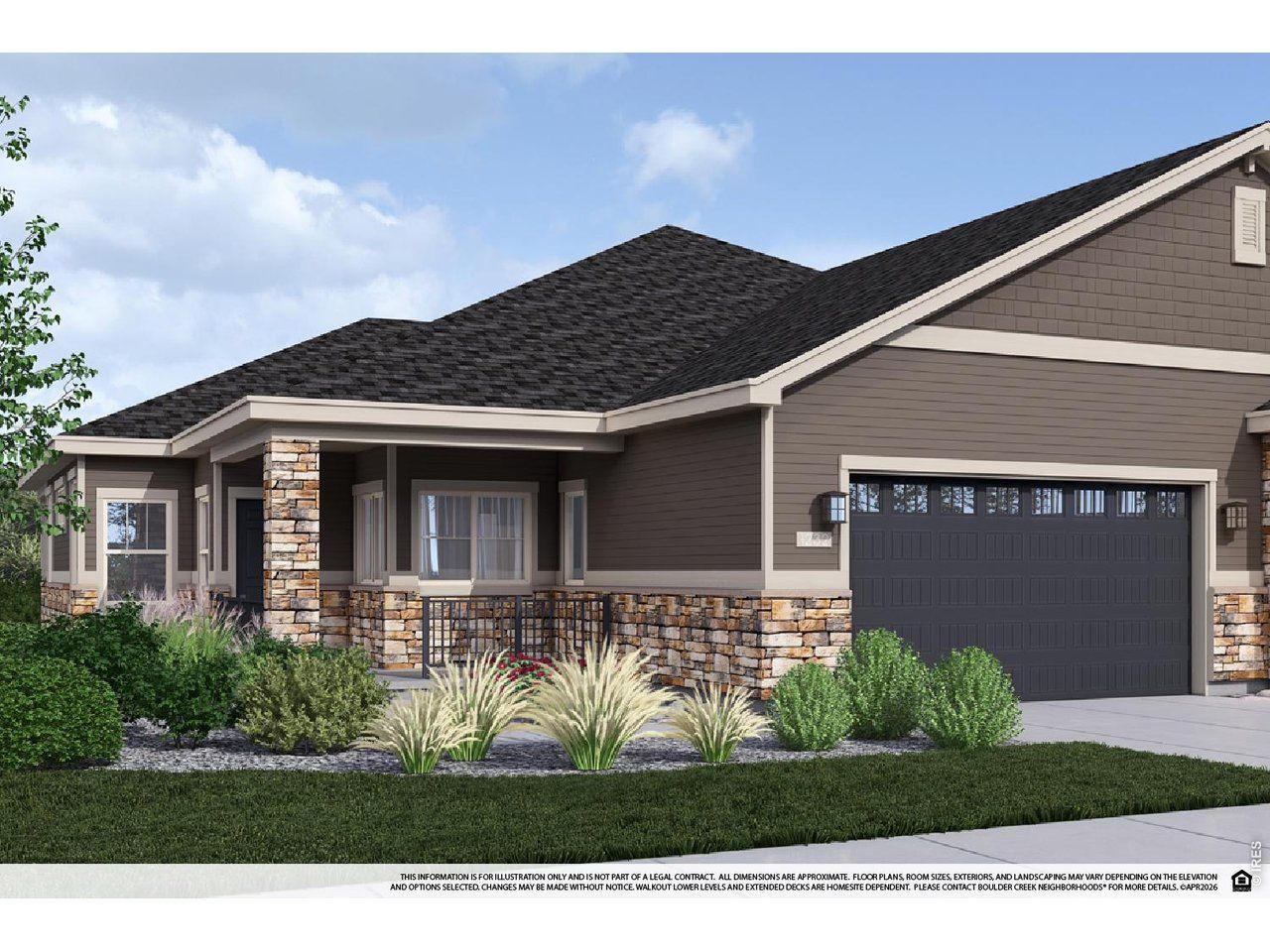Front exterior of a new home in , Westminster, CO, highlighting curb appeal (Image 2).