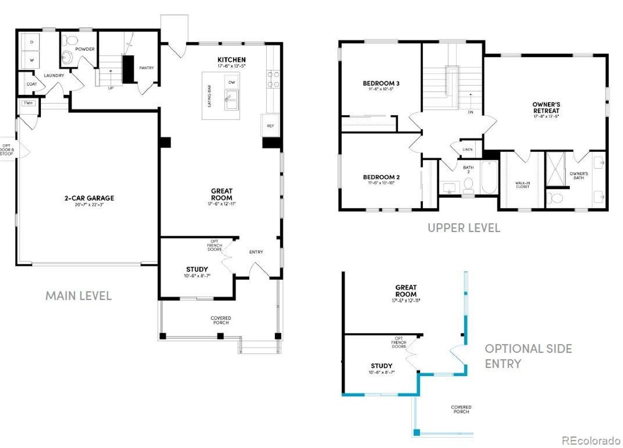2D floor plan layout of this home in , Firestone, CO (Image 2).