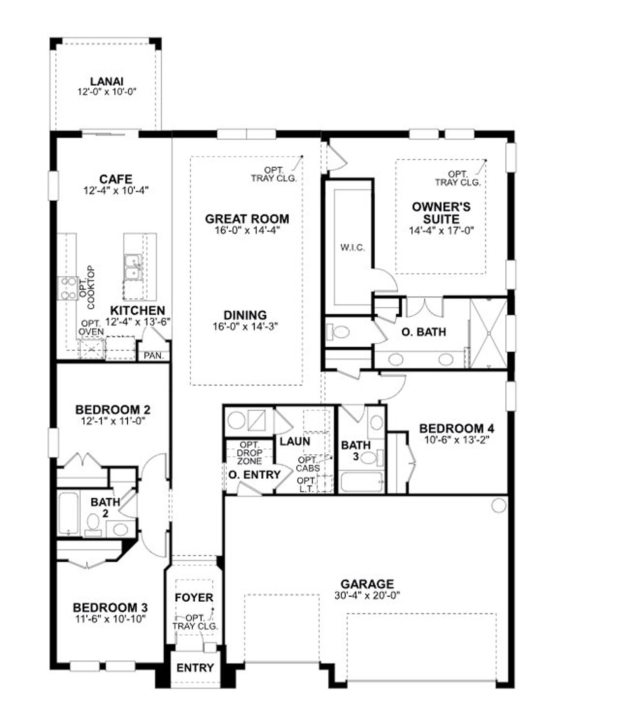2D floor plan layout of this home in Sweetwater at Lakewood Ranch, Lakewood Ranch, FL (Image 2). 2D floor plan layout of this home in Sweetwater at Lakewood Ranch, Lakewood Ranch, FL (Image 2).