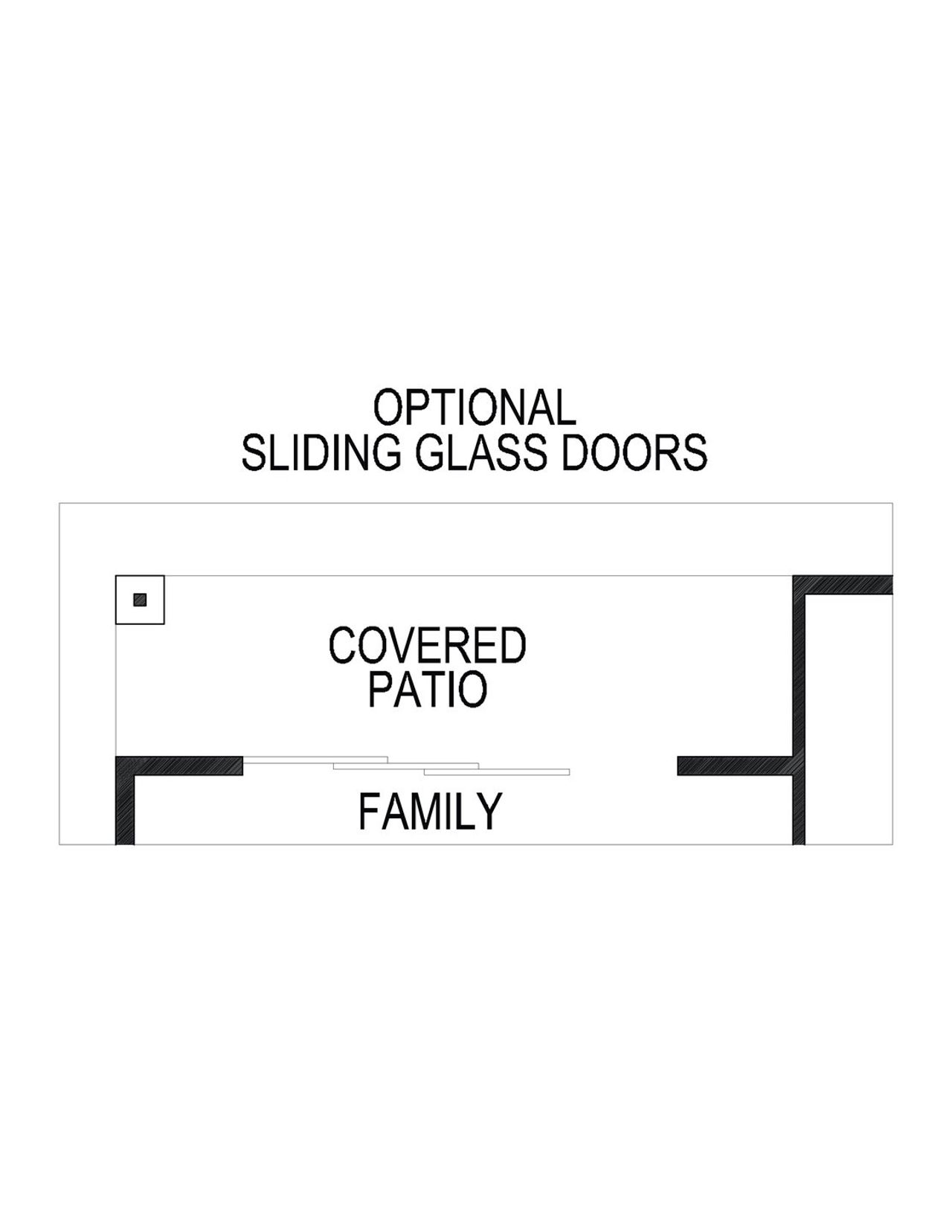 2D floor plan layout of this home in Trails at Cottonwood Creek, Rowlett, TX (Image 2).
