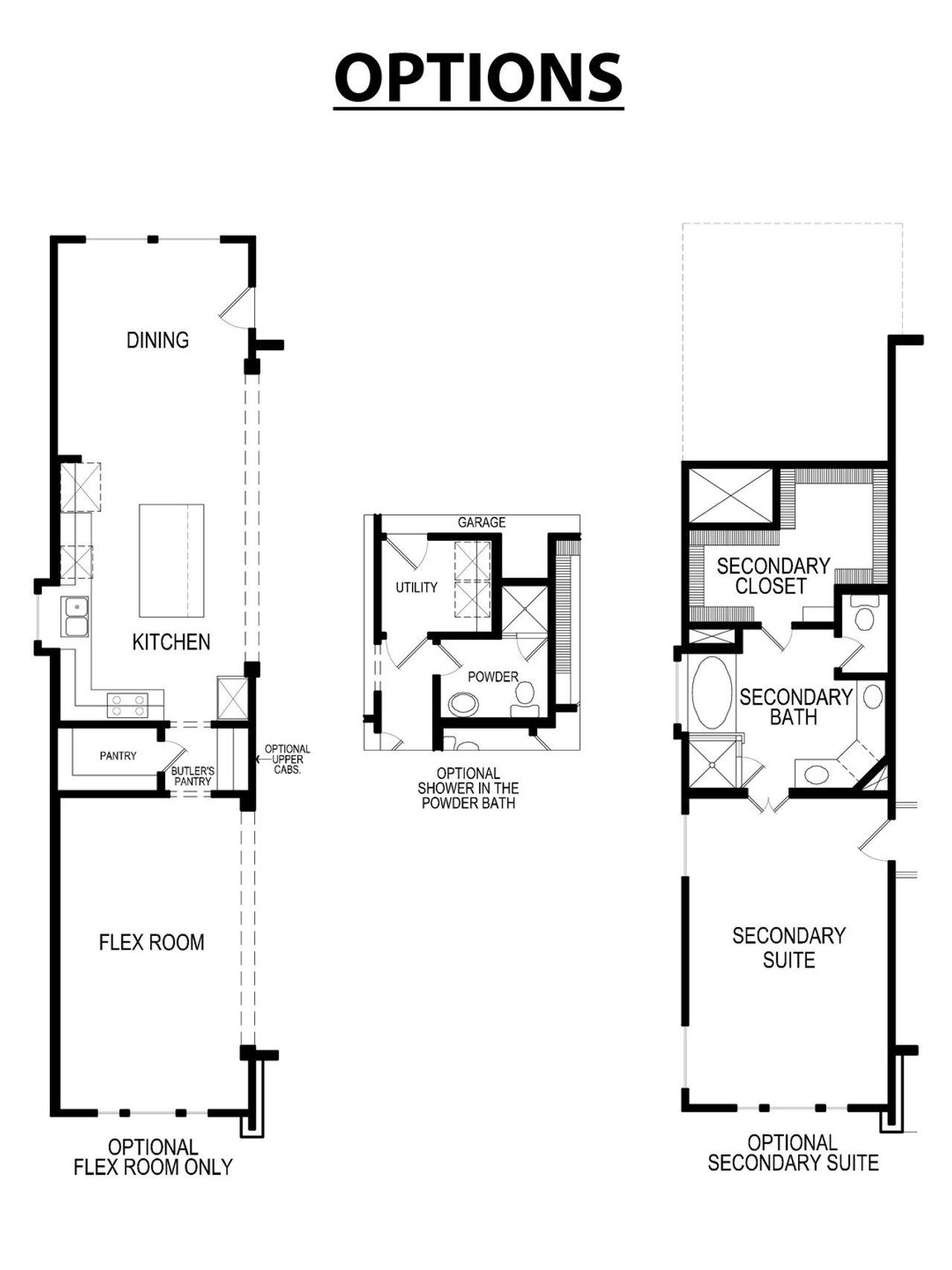 2D floor plan layout of this home in Summit Parks, DeSoto, TX (Image 2).