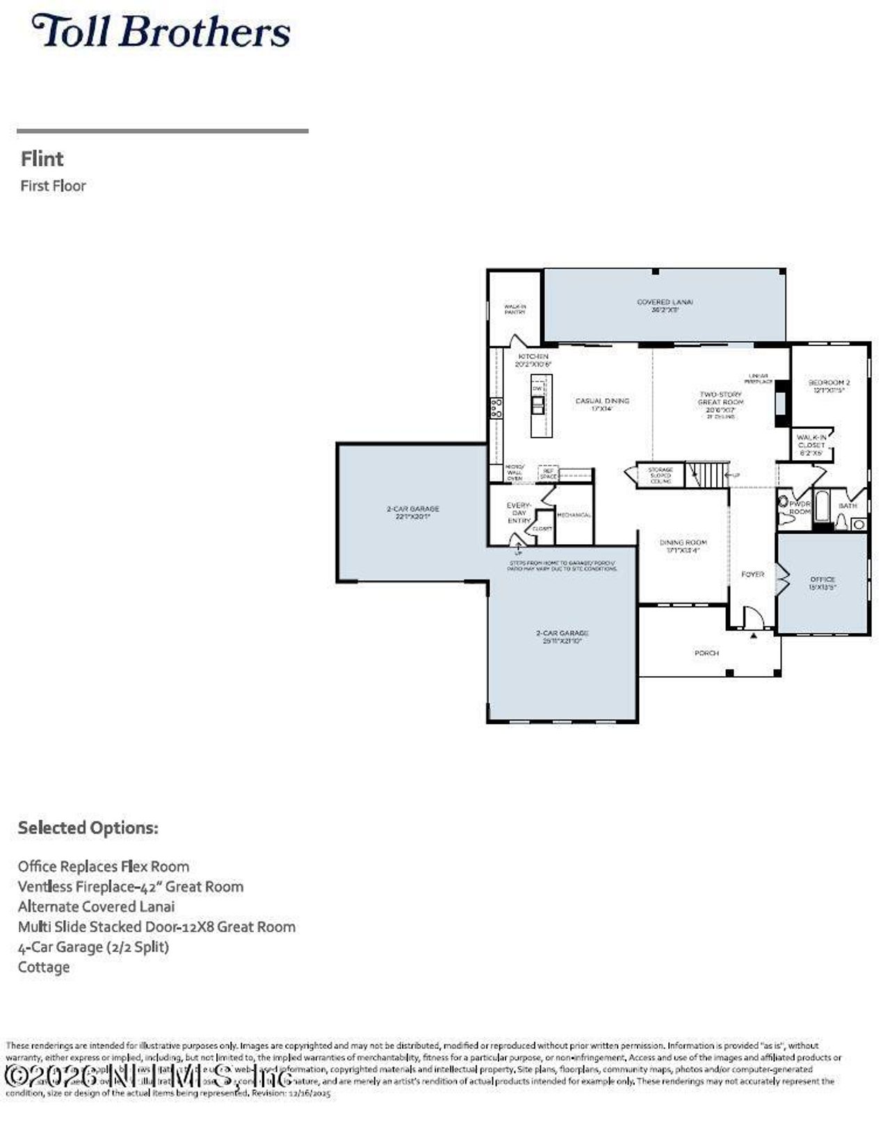2D floor plan layout of this home in , St. Augustine, FL (Image 2).