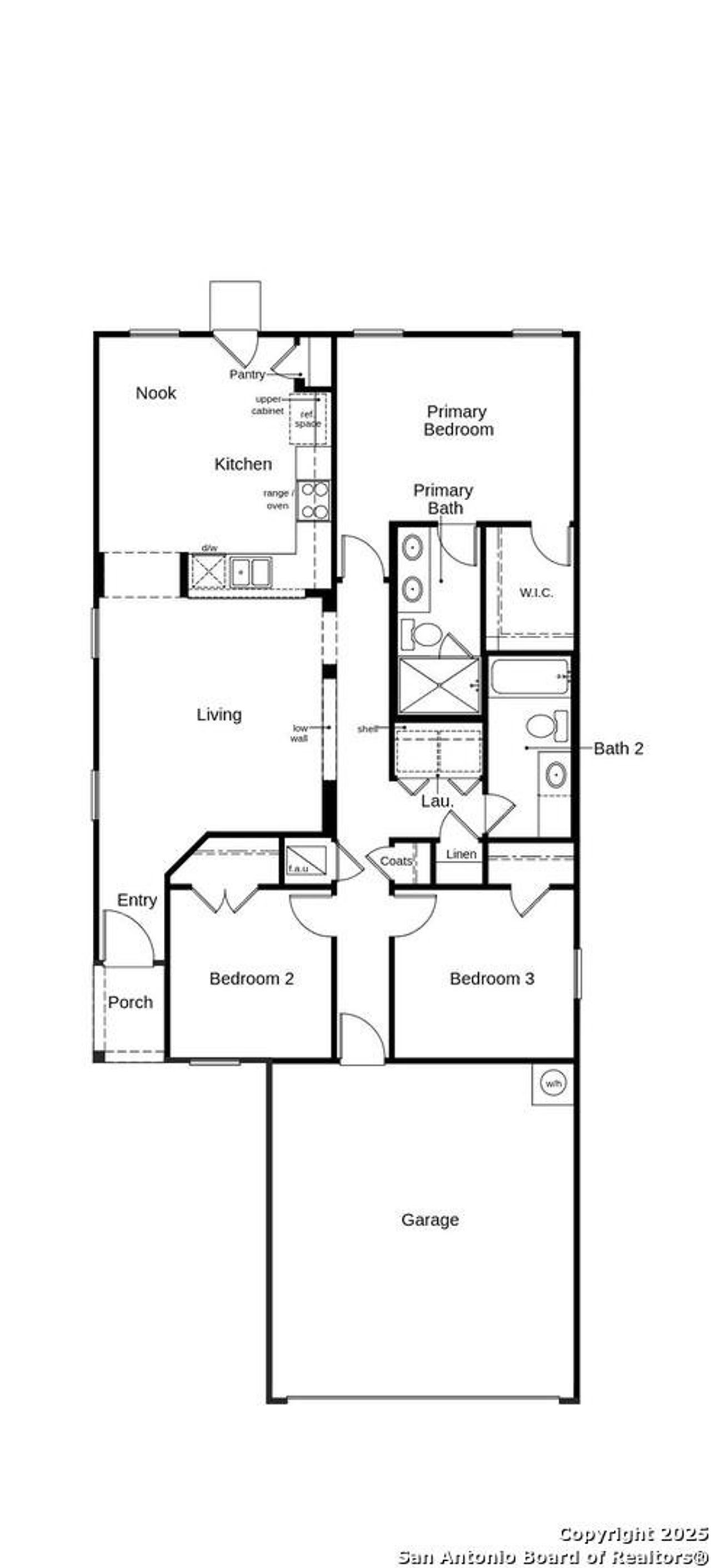 2D floor plan layout of this home in , San Antonio, TX (Image 2). 2D floor plan layout of this home in , San Antonio, TX (Image 2).