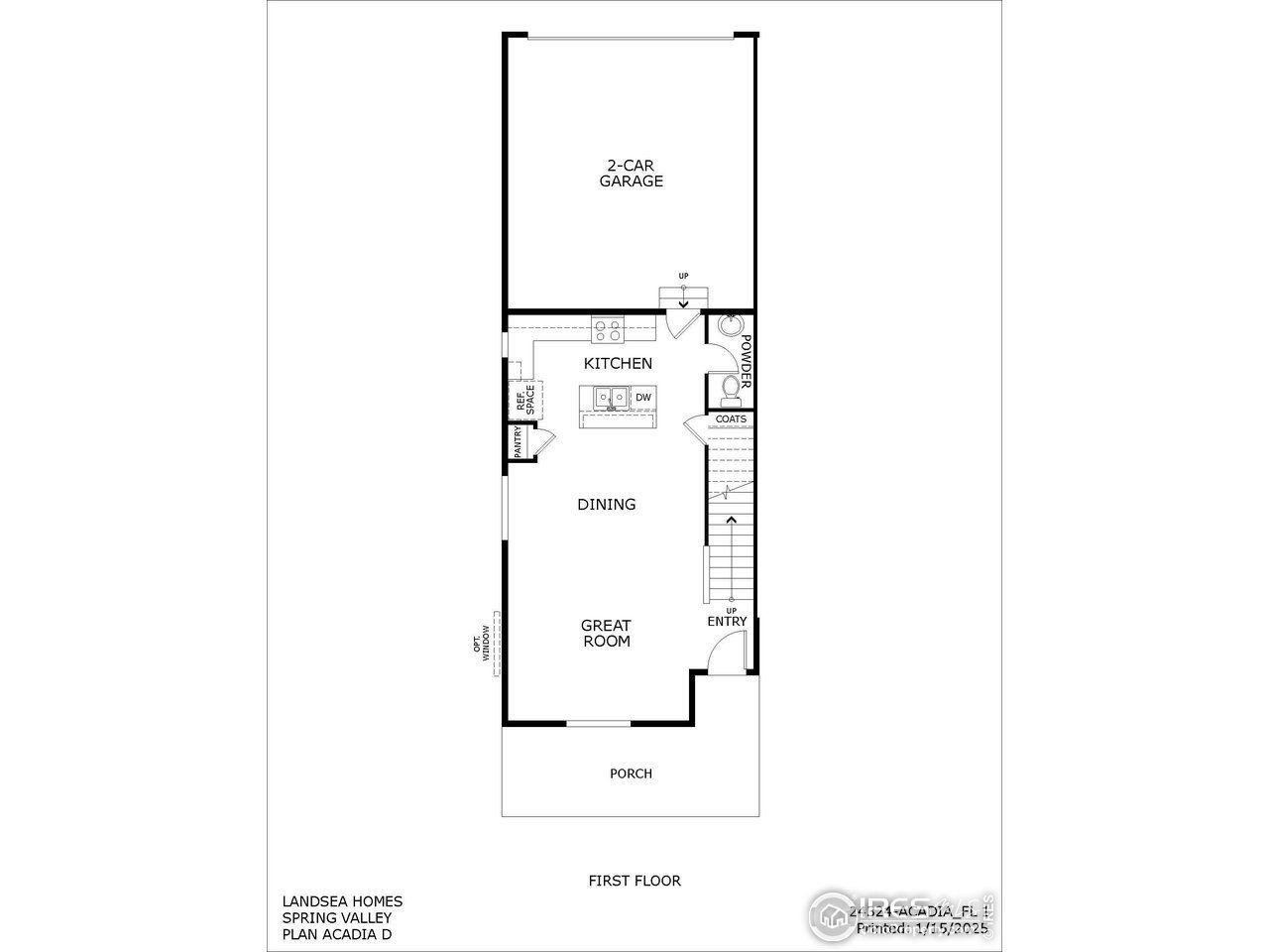 2D floor plan layout of this home in , Longmont, CO (Image 2).