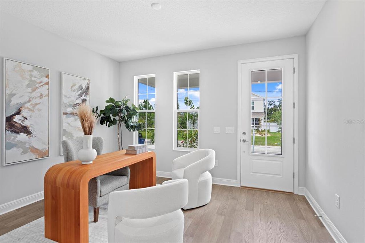 Furnished interior view inside a new home in , Tampa (Image 2).