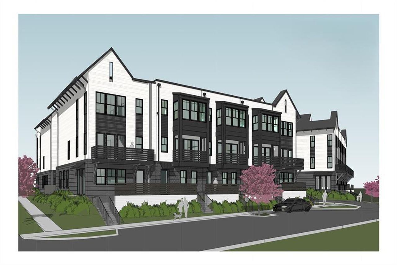 Exterior rendering of this home design in , Atlanta, GA (Image 2).