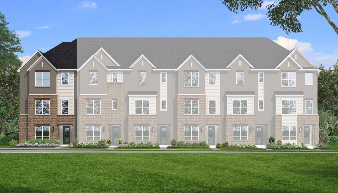 The Coventry - Transitional 2 Elevation