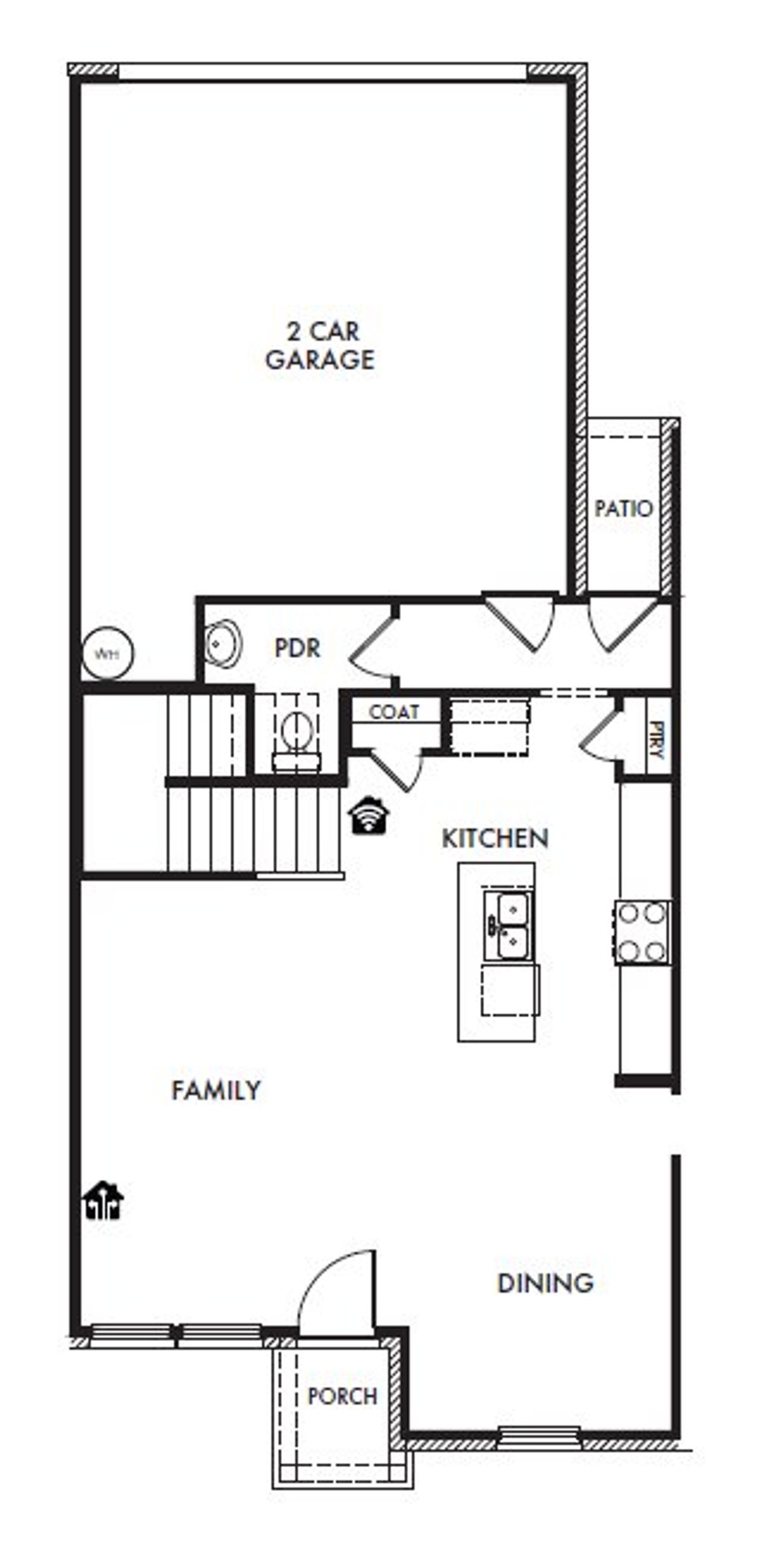 2D floor plan layout of this home in Sanger Circle, Sanger, TX (Image 2). 2D floor plan layout of this home in Sanger Circle, Sanger, TX (Image 2).