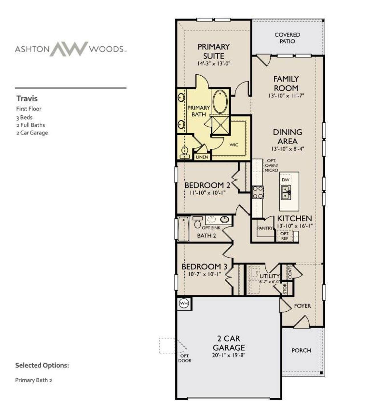 2D floor plan layout of this home in The Trails at Carmel, Pflugerville, TX (Image 2). 2D floor plan layout of this home in The Trails at Carmel, Pflugerville, TX (Image 2).