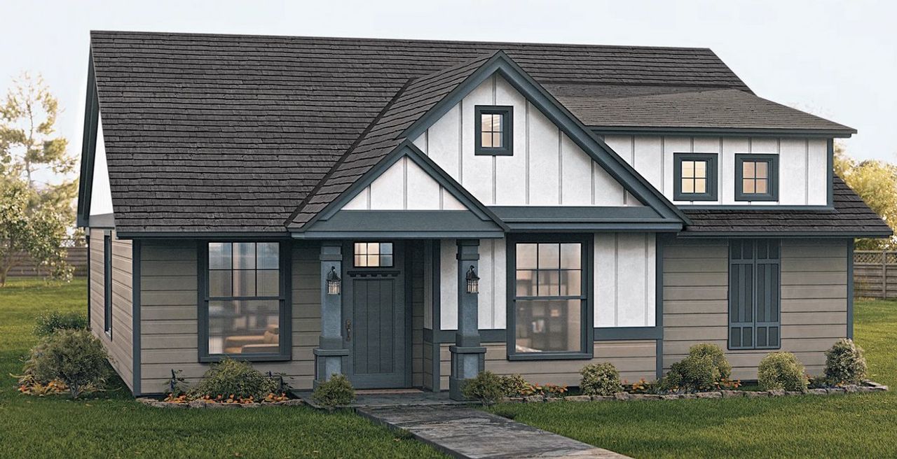 Representative exterior photo of a completed home built from the Luke by Heritage Towne in Heritage Towne, Midlothian, TX (Image 2).