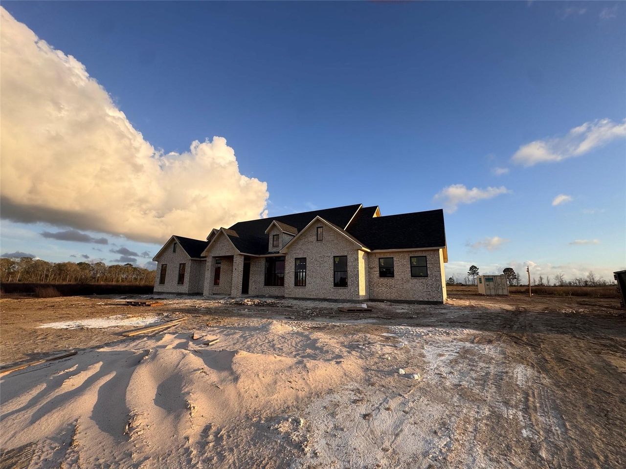 In-progress construction of a new home in , Dayton, TX (Image 2).