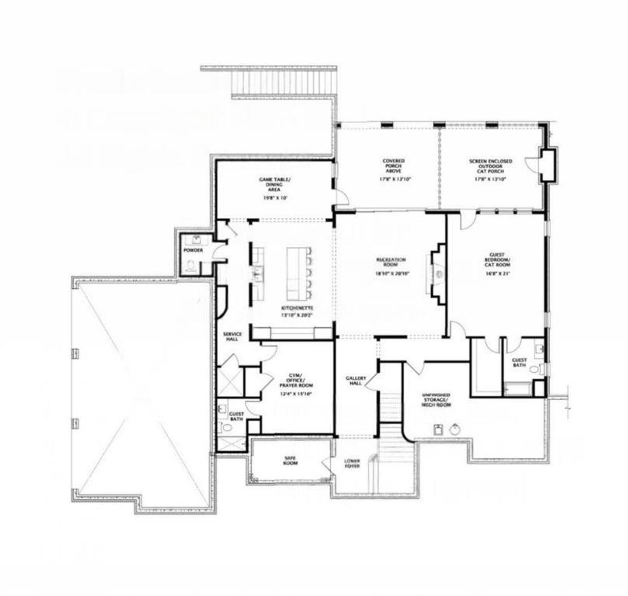 2D floor plan layout of this home in , Canton, GA (Image 2).