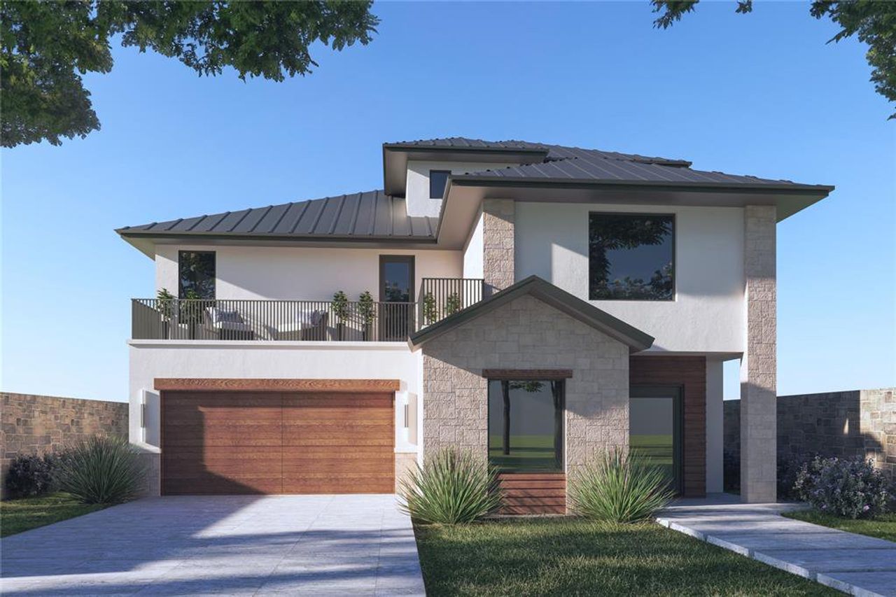 Front exterior of a new home in , Irving, TX, highlighting curb appeal (Image 2).