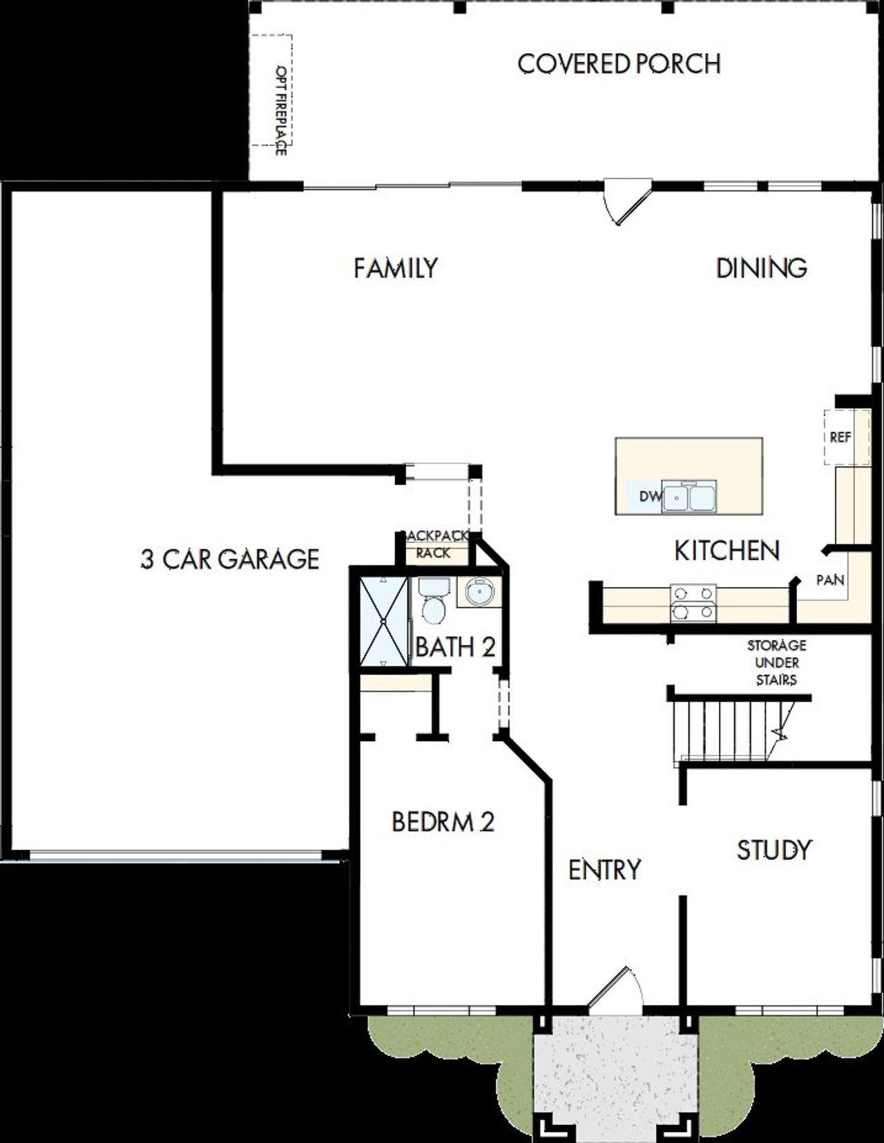 2D floor plan layout of this home in Hidden Ponds Reserve, Awendaw, SC (Image 2). 2D floor plan layout of this home in Hidden Ponds Reserve, Awendaw, SC (Image 2).