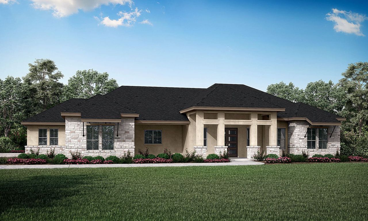 San Antonio TX, Enchanted Bluff, Abilene Elevation C San Antonio TX, Enchanted Bluff, Abilene Elevation C