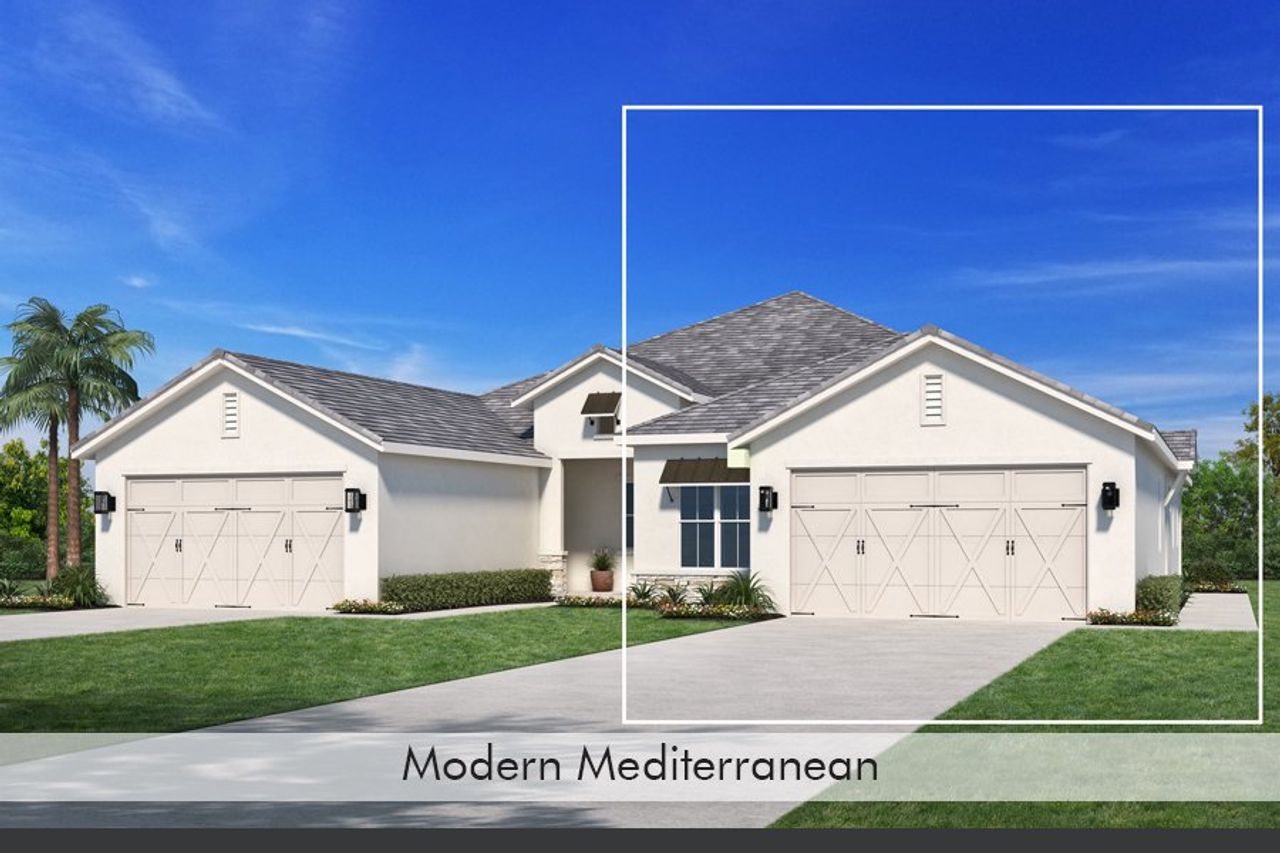 Representative rendering of the exterior for the Banyan by Homes by Towne (Image 2).