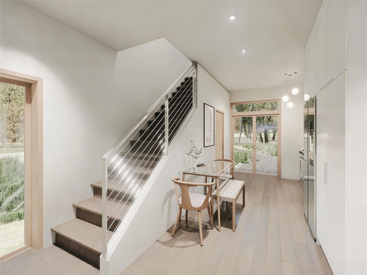 Furnished interior view inside a new home in , Austin (Image 2). Furnished interior view inside a new home in , Austin (Image 2).