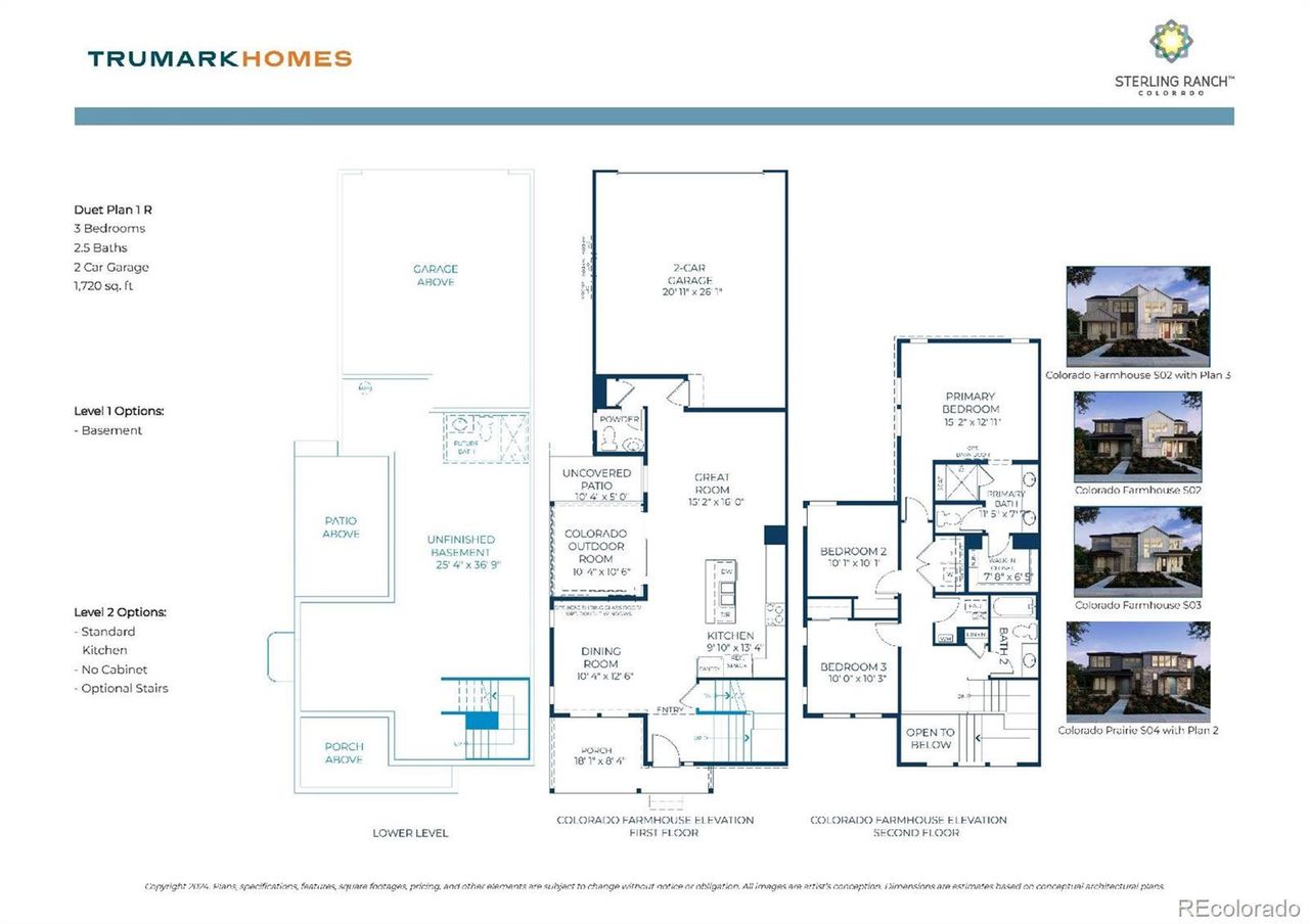 2D floor plan layout of this home in , Littleton, CO (Image 2).