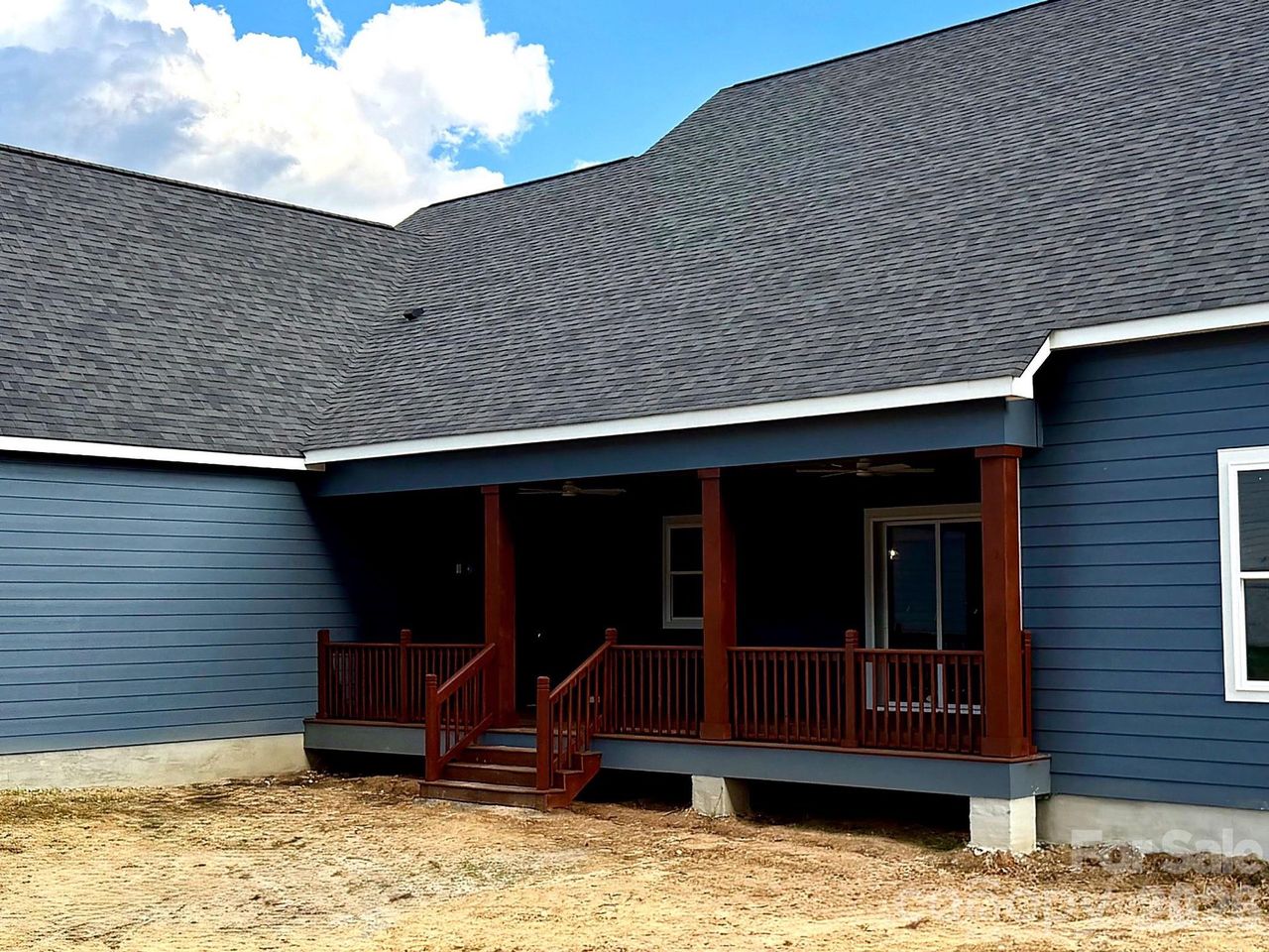 Exterior details and patio area of a home in , Statesville (Image 2).