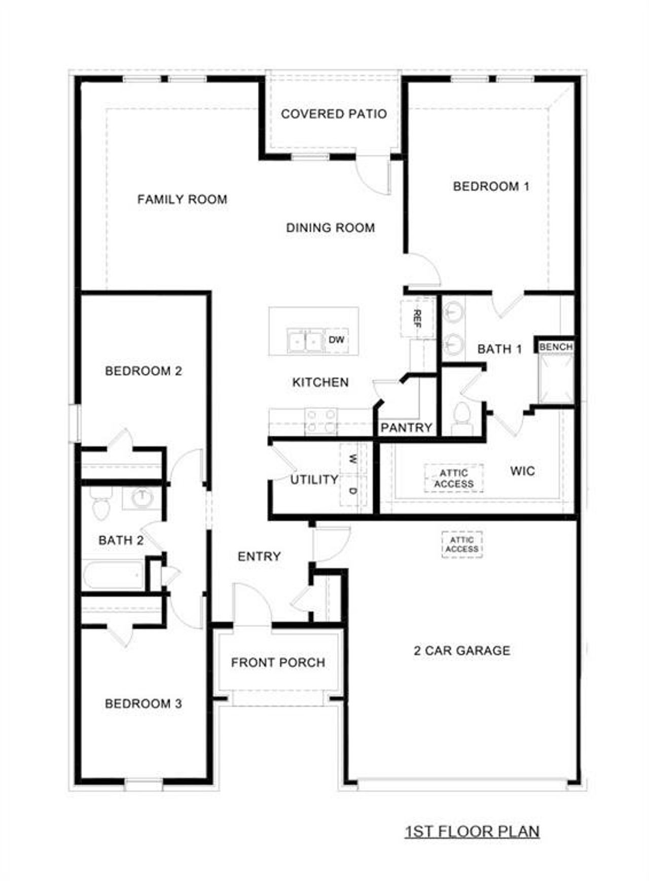 View of home floor plan