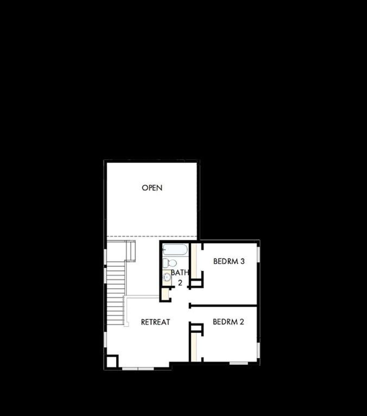 2D floor plan layout of this home in Mantua Point Gardens, Van Alstyne, TX (Image 2). 2D floor plan layout of this home in Mantua Point Gardens, Van Alstyne, TX (Image 2).