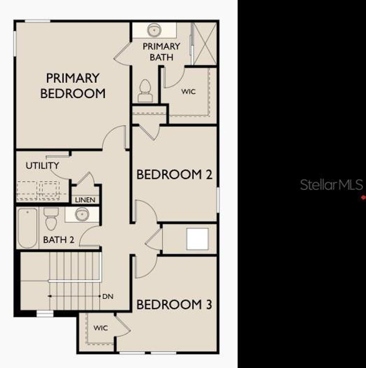 2D floor plan layout of this home in Hawks Run, Kissimmee, FL (Image 2). 2D floor plan layout of this home in Hawks Run, Kissimmee, FL (Image 2).