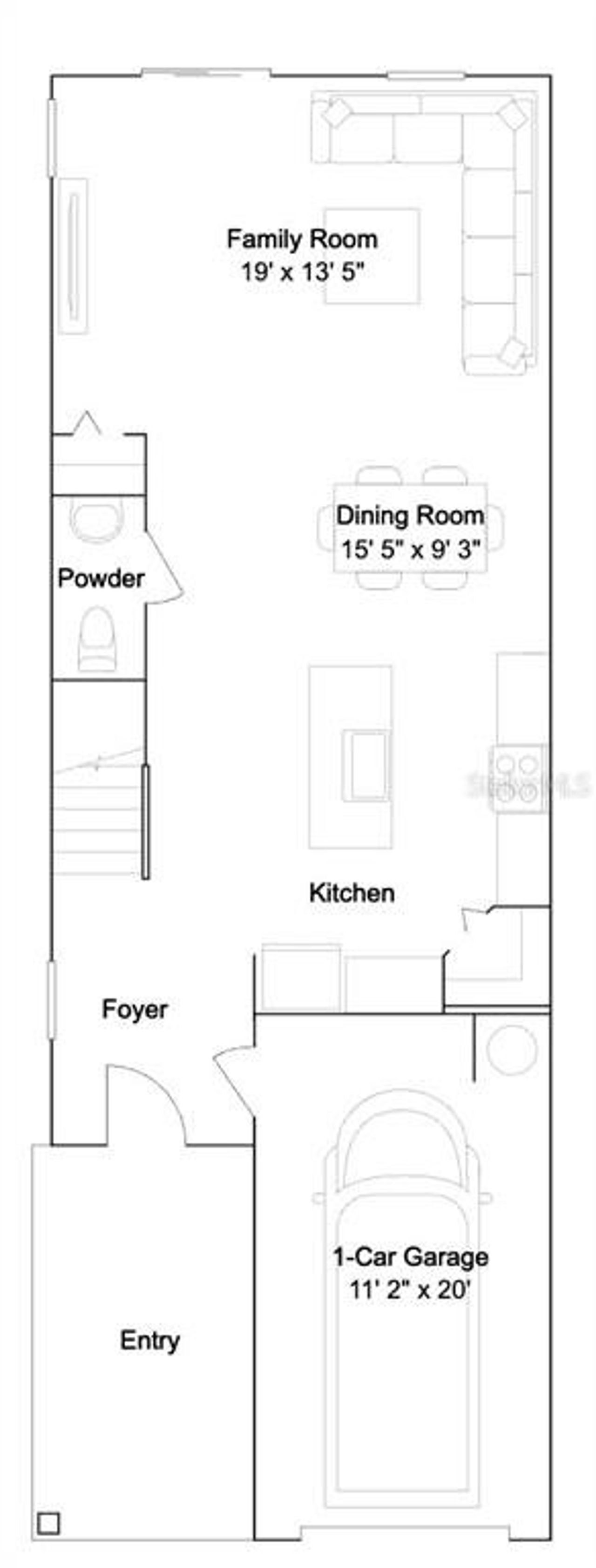 2D floor plan layout of this home in , Alachua, FL (Image 2).