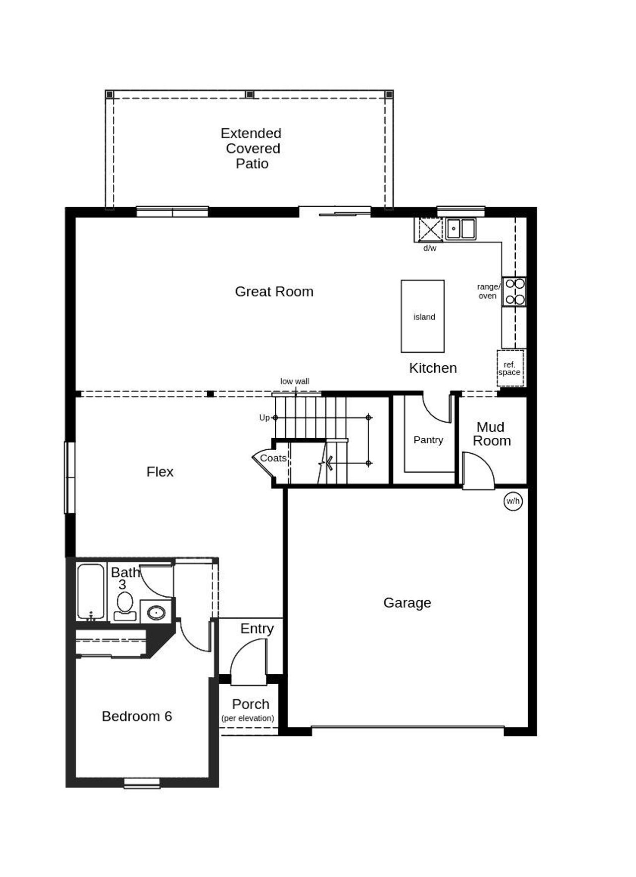 2D floor plan layout of this home in Reserve at Forest Lake II, Lake Wales, FL (Image 2). 2D floor plan layout of this home in Reserve at Forest Lake II, Lake Wales, FL (Image 2).